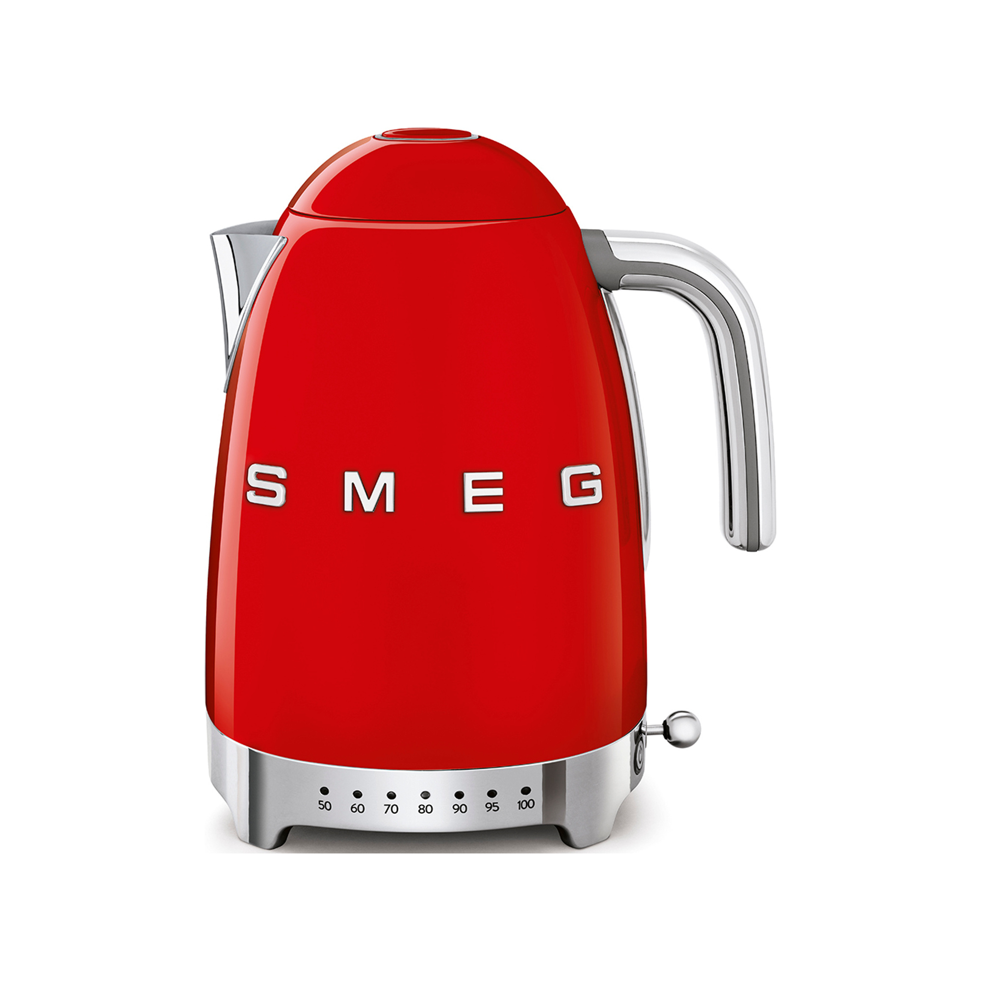 Smeg 50's Retro Style 1.7l Electric Variable Kettle - Red